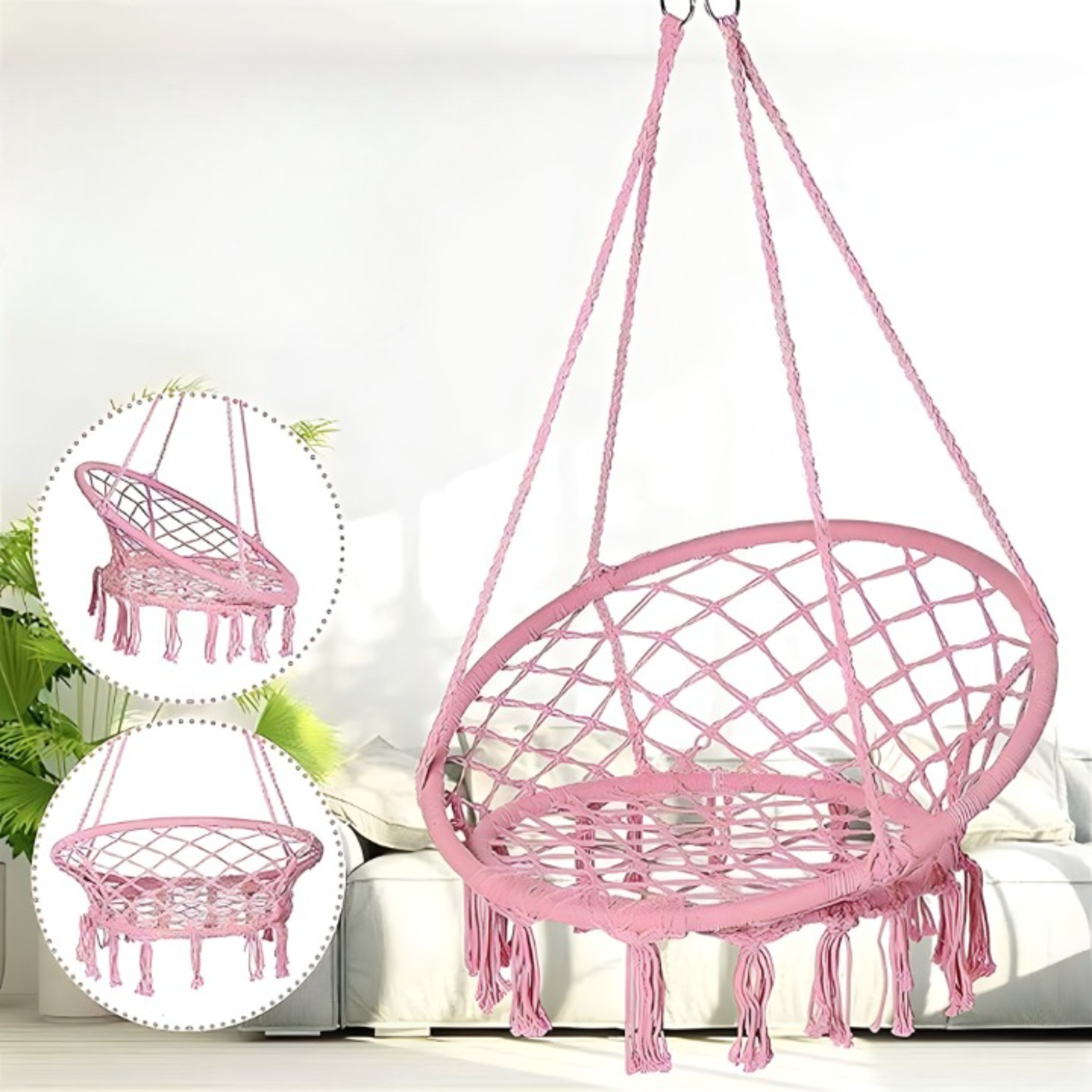 Viseća Boho Ljuljaška za Sedenje – Vaš Kutak za Opuštanje