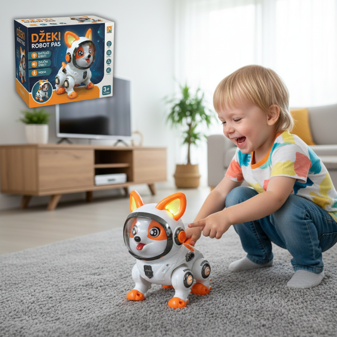 Interaktivni Robot Pas Džeki – Omiljeni Pametni Ljubimac
