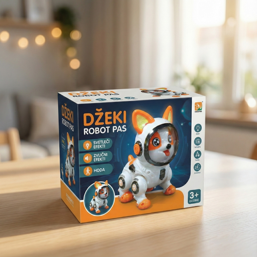 Interaktivni Robot Pas Džeki – Omiljeni Pametni Ljubimac