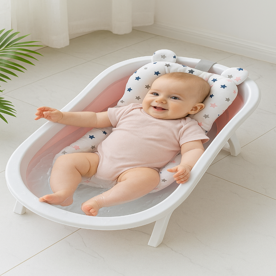 Sklopiva Mini Kada za Bebe sa Jastukom