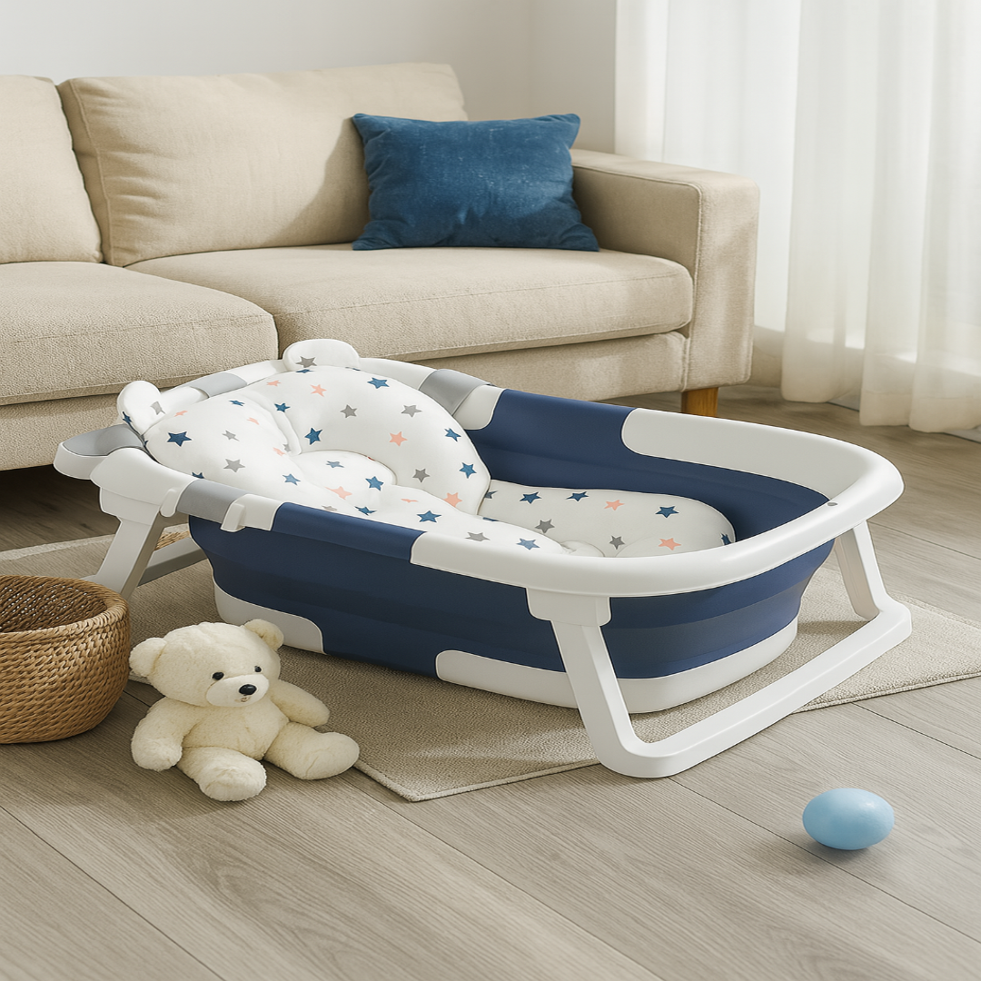 Sklopiva Mini Kada za Bebe sa Jastukom
