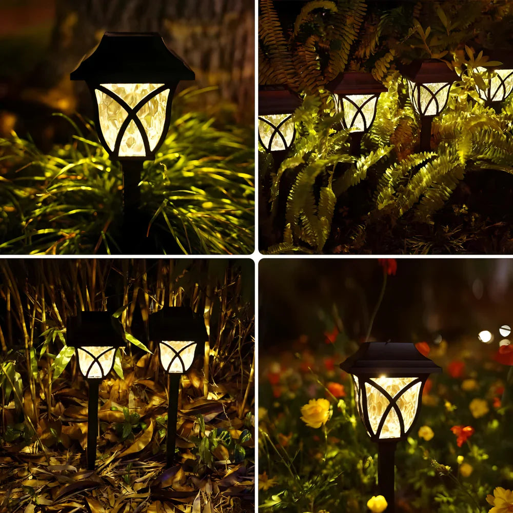 Solarne Vodootporne Lampe 2 u 1 Za Bajkovito Dvorište