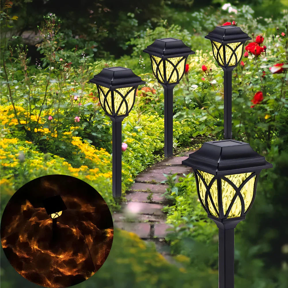 Solarne Vodootporne Lampe 2 u 1 Za Bajkovito Dvorište