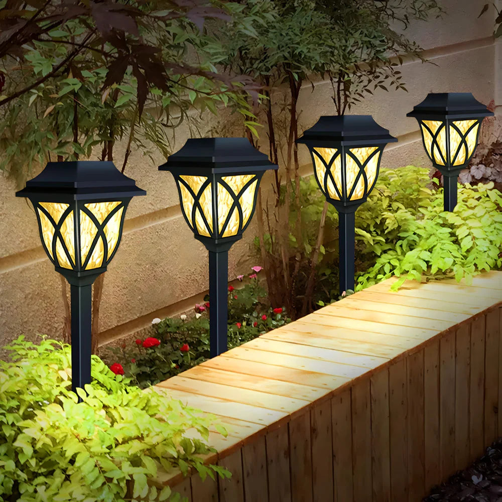 Solarne Vodootporne Lampe 2 u 1 Za Bajkovito Dvorište