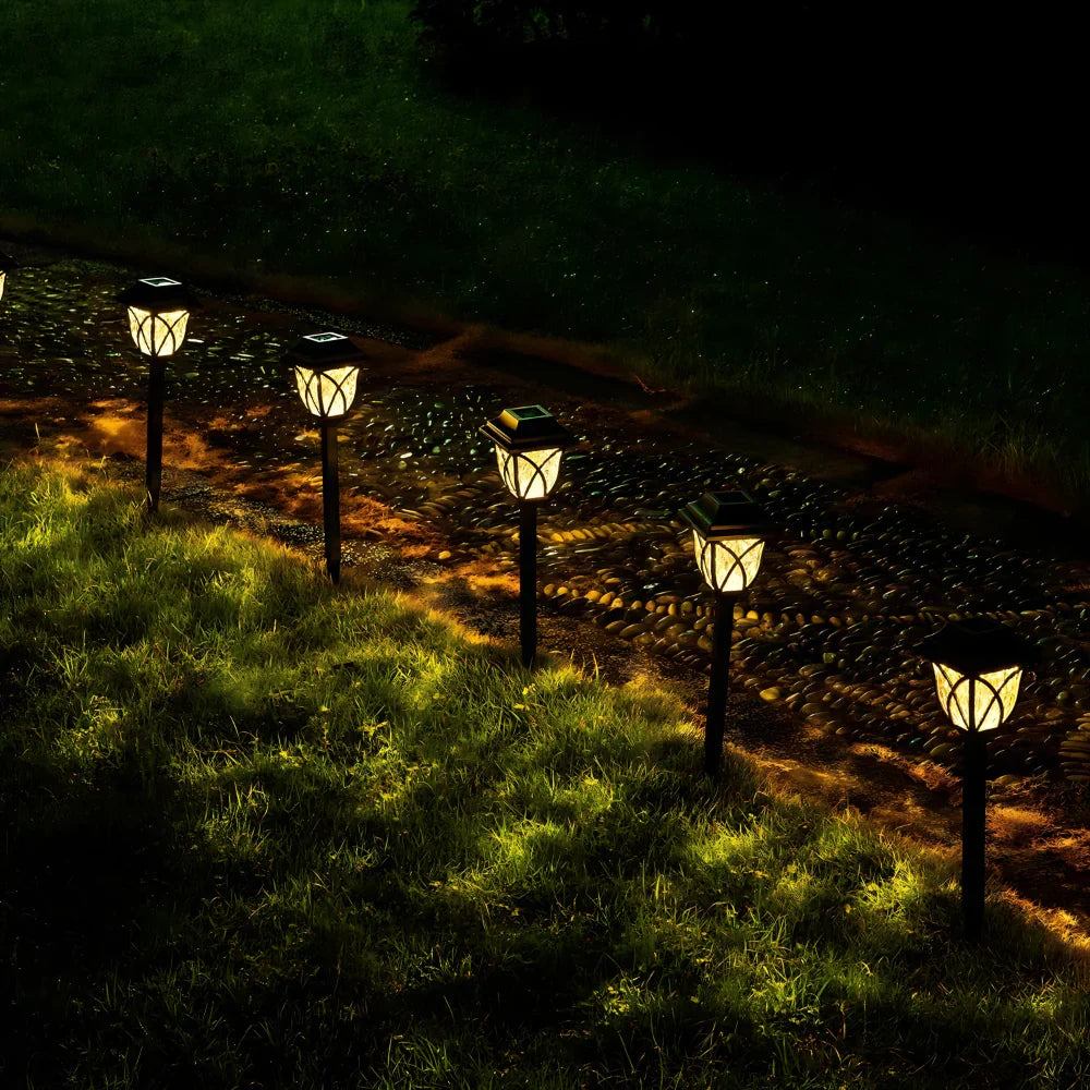 Solarne Vodootporne Lampe 2 u 1 Za Bajkovito Dvorište